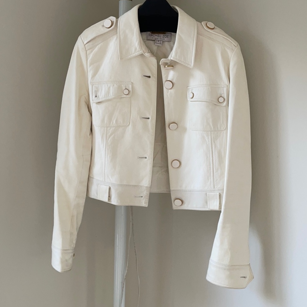 Rachel Zoe real leather jacket